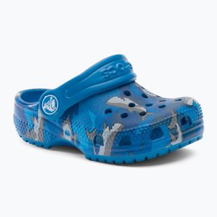 Crocs Classic Shark Clog előkék gyermek flip-flopok