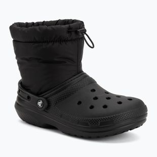 Hótaposó Crocs Classic Lined Neo Puff Boot black/black