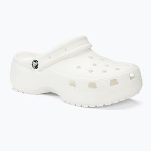 Papucs, női Crocs Classic Platform Clog white