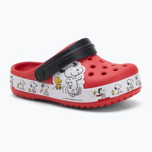 Crocs Fun Lab Snoopy Woodstock Clog Toddler lángos flip-flopok