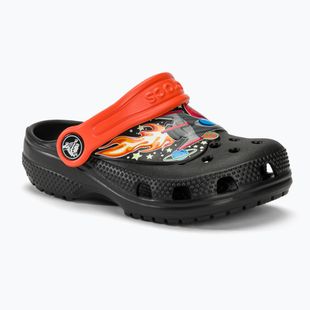 Papucs, gyerek Crocs Fun Lab I Am Space Clog black/tangerine
