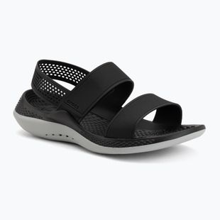 Női szandálok Crocs Literide 360 black/light grey