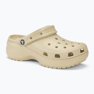 Papucs, női Crocs Classic Platform Clog bone