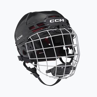 Gyerek jégkorongsisak CCM Tacks 70 Combo black