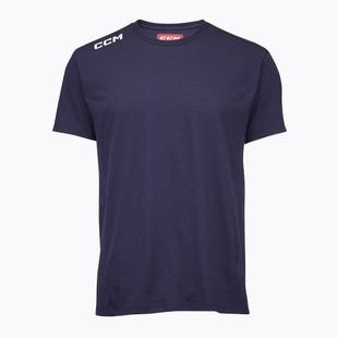 Férfi póló CCM Team Premium Essential SR navy
