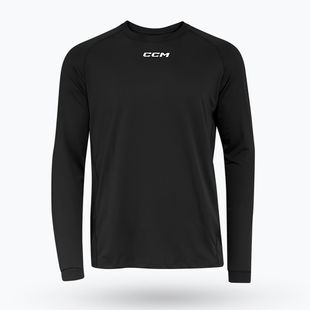 Férfi CCM Ribano Non Compression Hockey Longsleeve SR szürke