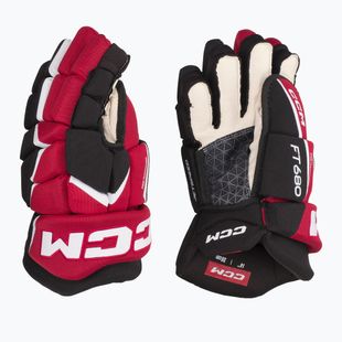 hokikesztyű CCM JetSpeed FT680 SR black/red/white