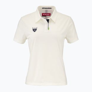 Női galléros póló CCM Golf Polo white