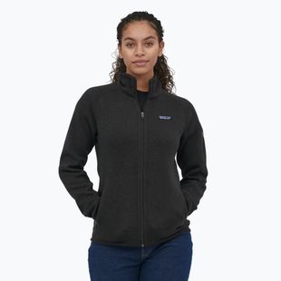 Női trekking pulóver Patagonia Better Sweater Fleece black