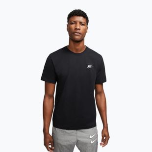 Férfi póló Nike Sportswear Club black/white/dark grey
