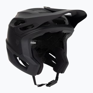 Fox Racing Dropframe Pro matt fekete kerékpáros sisak