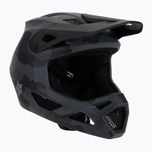 Fox Racing Rampage Camo fekete terepszínű kerékpáros sisak