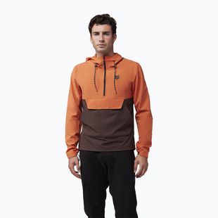 Férfi kerékpáros dzseki Fox Racing Ranger Wind Pullover atomic orange