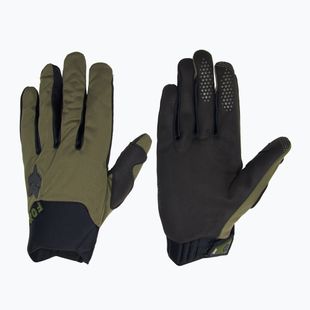 Férfi kerékpáros kesztyű Fox Racing Defend Wind Offroad olive green