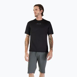 Férfi kerékpáros mez Fox Racing Ranger Wordmark fekete