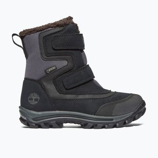 Gyerek hótaposó Timberland Chillberg 2-Strap Gore-Tex jet black