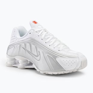Nike Shox R4 női cipő fehér/metálezüst/max narancssárga