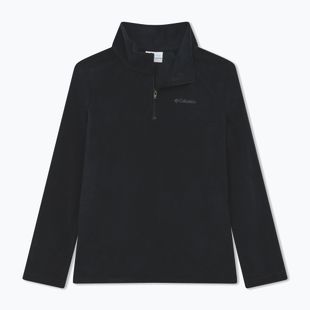 Gyerek polár pulóver Columbia Glacial Half Zip Black
