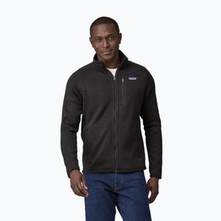 Férfi trekking pulóver Patagonia Better Sweater Fleece black