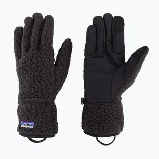 Női trekking kesztyű Patagonia Retro Pile Fleece fekete