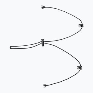 Cserekábelek Salomon Quick Link mellényhez fekete színű