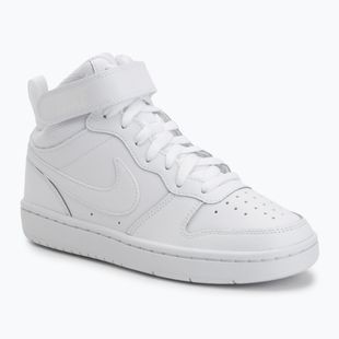 Gyerek cipők Nike Court Borough Mid 2 white/white/white