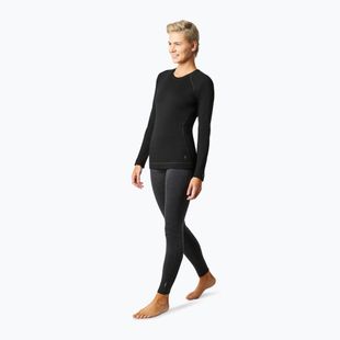 Női termoaktív pulóver Smartwool Merino 250 Baselayer Crew Boxed fekete