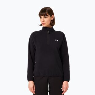 Női polár pulóver Oakley Maple Ridge 1/2 Zip Fleece blackout