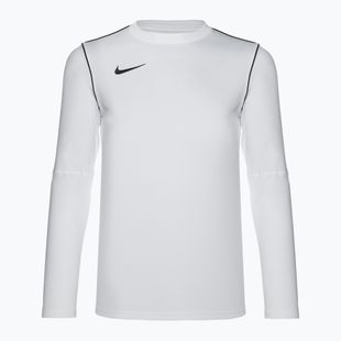 Férfi Nike Dri-FIT Park 20 Crew fehér/fekete/fekete hosszú ujjú labdarúgó cipő