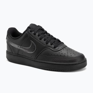 Nike Court Vision Low női cipő fekete/fekete