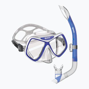 Snorkelingfelszerelés Mares Ridley blue/white/clear