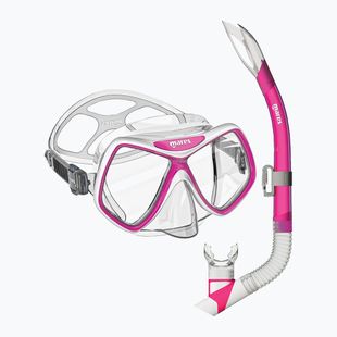 Snorkelingfelszerelés Mares Ridley pink/white/clear