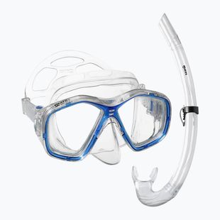 Snorkelingfelszerelés Mares Tapu blue reflex/clear