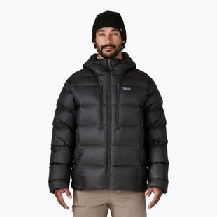 Férfi pehelykabát Patagonia Fitz Roy Down Hoody black