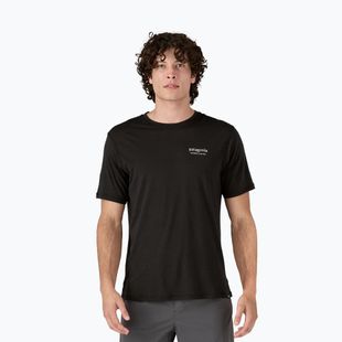 Férfi póló Patagonia Cap Cool Merino Blend Graphic Shirt heritage header/black