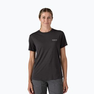 Női póló Patagonia Cap Cool Merino Blend Graphic Shirt heritage header/black