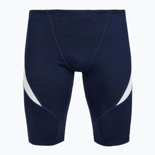 Férfi úszó jammer TYR Durafast Elite Curve Splice Hexa Jammer navy/white
