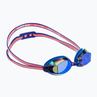 Női úszószemüveg TYR Blackops 140 Ev Racing Tükrözött kék/korall