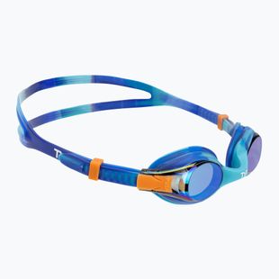 Gyermek úszószemüveg TYR Swimple Tie Dye tükrös kék / multi