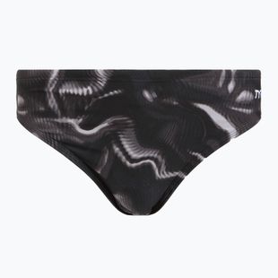 Férfi fürdőalsó TYR Durafast Elite Waveform Brief titanium