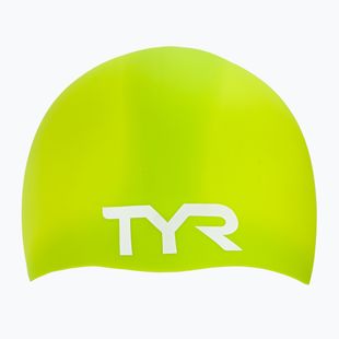 Úszósapka TYR Wrinkle Free Silicone limelight