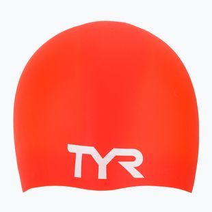 Úszósapka TYR Wrinkle Free Silicone bright red