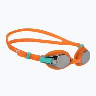 Gyerek úszószemüveg TYR Swimple Metallized orange/multi