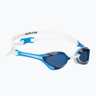 Úszószemüveg TYR Tracer-X Elite Racing Mirrored blue/white
