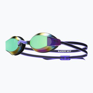 Női úszószemüveg TYR Blackops 140 Ev Racing Mirrored purple/green