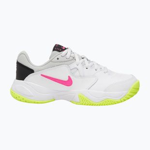 Gyerek teniszcipő Nike Court Lite 2 Jr white/hot lime/grey fog/laser fuchsia