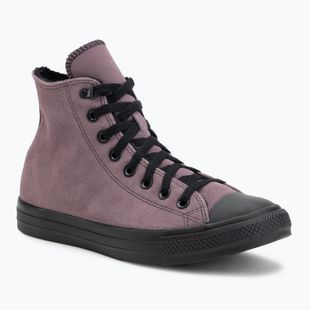 Tornacipő Converse Chuck Taylor All Star Hi Suede Faux Fur grey/purple