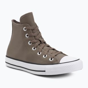 Tornacipő Converse Chuck Taylor All Star műbőr magas szárú classic taupe/dark matter