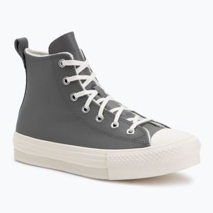 Női tornacipő Converse Chuck Taylor All Star EVA Lift Platform Leather sharkskin/warm quarry/egret
