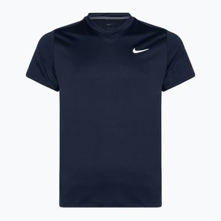 Férfi Nike Court Dri-FIT Victory obszidián/obszidián/fehér teniszpóló